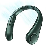 JISULIFE Tragbarer Hals-Ventilator, Hands Free Bladeless Fan, 4000 mAh Batteriebetriebener...