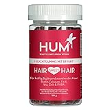 HUM Hair Sweet Hair Fruchtgummis - Nahrungsergänzungsmittel für kräftige Haare - Biotin...