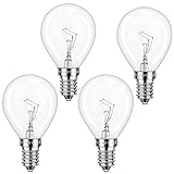 4 x Backofenlampe 40W 300 Grad E14 Dimmbar 2700K Warmweiße, Backofen Glühbirne...