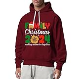 Weihnachtspullover für Herren, lässig, modisch, locker, 3D-Weihnachtsdruck,...