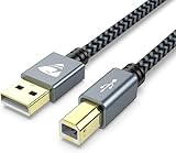 USB Druckerkabel, Scannerkabel 2.0 Kable【3M】 USB A auf USB B Drucker Kabel PC Printer...