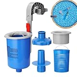 Generisch Schwimmskimmer – 30 cm Pool-Reinigungsnetz, Verstellbarer Schmutzentferner |...