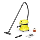 Kärcher Nass-/Trockensauger WD 2 Plus V-12/4/18/C, inkl. Patronenfilter,...