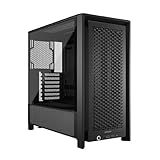 CORSAIR Frame 4000D Modulares Mid-Tower ATX PC-Gehäuse – Hoher Luftstrom, InfiniRail™...