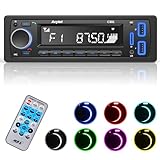 Autoradio Bluetooth 5.0,Avylet Autoradio mit Bluetooth Freisprecheinrichtung,7 Farben FM...