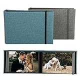 2 Stück Einsteckalbum 10x15 - Fotoalbum - Photo Album, Platz für 200 Fotos,...