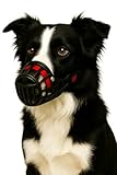 Maulkorb - maulkorb mittlere Hunde - M | A:6cm B:5cm C:10,5cm D:34-48cm - weiche...