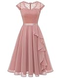 Wedtrend Cocktailkleid Elegant für Hochzeit Hochzeitsgast Kleid Damen...