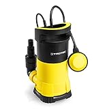 TROTEC Klarwasser-Tauchpumpe TWP 9005 E Wasserpumpe, flachabsaugende 900 W-Pumpe...