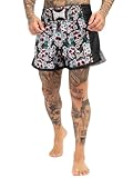 Tapout Herren Thaibox-Hose BOLLAN, Black/Multicolour, XXL