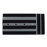 Pedalboard für Gitarren aus PE-Kunststoff, stabil, verbergen Sie die Stromleitungen