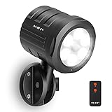 Bewegungsmelder Aussen Batterie Strahler mit Fernbedienung, ASOFTY 6 LED Drahtlose...