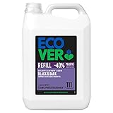 Ecover Feinwaschmittel Schwarz & Dunkel – Limette & Lotus (5 L/111...