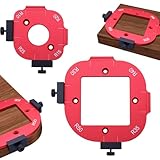 Piuluvor® 2 Stück Router Radius Jig Schablone, Frässchablone Oberfräse...