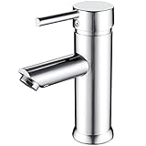 kisimixer Wasserhahn Bad Mischbatterie, Einhebelmischer Waschbecken Armaturen...