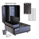 Traeger Grills Ranger tragbarer Holzpellet-Grill und Smoker, schwarz, klein,...