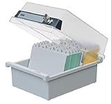 Karteikasten A5 quer grau Special Edition f.ca 900 Karten