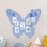 Filz-Pinnwand, 40 x 48 cm, 3D-Schmetterling, dekorative Korktafel, Alternative für...