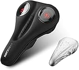 ROCKBROS Fahrrad Sattelbezug Gel Sattel Überzug Schmal & Atmungsaktiv...