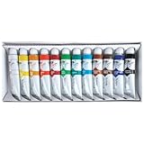Stylex 28652 - Ölfarben im Set, 12 Tuben á 12 ml, gebrauchsfertig, untereinander...