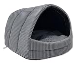 ODOLPLUSZ Hundehütte Hundehöhle Exklusives Haus Hund oder Katze | 2 Größen...