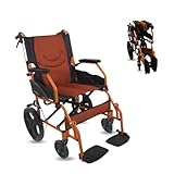Mobiclinic®, Rollstuhl, Klappbar, Leichtgewicht, Sitz 46 cm, Zwei bremssysteme,...