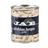 JAE Gekochte lange weiße Bohnen JAE Dose 500 g 2er-Pack