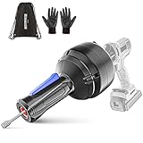 Meisterfaktur Rohrreinigungsspirale Pro [5 m] - innovativer Mechanismus - Ideale...