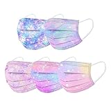50 Stück Gemischt Einweg Kinder Einweg Cartoon Druck 3-lagig Gesicht Bandanas 3D Druck...