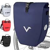 Valkental - Große & wasserdichte Gepäckträgertasche - 20L Füllvolumen - Fahrradtasche...