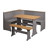 Inter-Furn Esszimmer Eckbankgruppe inkl. Tisch Paterno, 164 x 85 x 126 cm Kiefer...