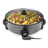 Tristar Multifunktionale Pfanne - 7,5l, 40cm Durchmesser, Regelbarer Thermostat,...