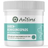 AniForte Ohren Reinigungspads für Hunde & Katzen 100 Stück – Besonders...