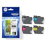 Brother Original LC-422XLVAL Tintenpatronen Value Pack MFC-J5340DW, MFC-J5345DW,...