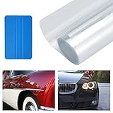 PERFETSELL Lackschutzfolie Auto Steinschlagschutzfolien 30cm*3M PVC Steinschlagfolien...