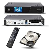 VU+ Uno 4K SE 1x DVB-S2 FBC Twin Tuner 2TB HDD Linux Receiver UHD 2160p