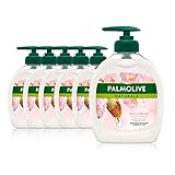 Palmolive Flüssigseife Naturals Milch und Mandel 6 x 300 ml - Seife basiert auf einer...