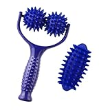 Igelball Massageroller Massageball Igelball Massagebälle Massage Ball mit Griff Massage...