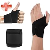 CUVZORA Handgelenk Bandagen, Handgelenkstütze für Sport und Schmerzlinderung Bei...