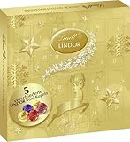Lindt Schokolade | LINDOR Mini Adventskalender 2025 | 109 g | 24 zartschmelzende LINDOR...