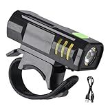 Fahrradlichter – Wiederaufladbares Fahrradlicht mit 3 Lichtmodi, USB-wiederaufladbar,...