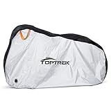 toptrek Fahrradabdeckung Wasserdicht 210T Oxford-Gewebe Fahrradgarage Plane Wasserfest 200...