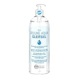Gleitgel auf Wasserbasis, EIS Deluxe Aqua Gleitmittel mit Langzeitwirkung, neutrales...