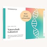 TRIGNOSTICS Vaterschaftstest Vater Kind inkl. Laborauswertung | 2 Personen zuhause test...