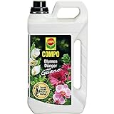 COMPO Blumendünger mit Guano für alle Zimmerpflanzen, Balkonpflanzen und...