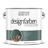 Schöner Wohnen designfarben feinmatte Wandfarbe für innen 2,5 Liter mit go/on...