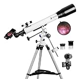 Teleskope für Erwachsene, 70 mm Öffnung und 700 mm Brennweite, professionelles...