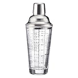 Westmark Cocktail Shaker Sam – Shaker mit Skala und Sieb, professioneller...