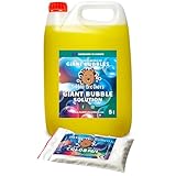 Bubble Brothers 10L Seifenblasenflüssigkeit für Riesenseifenblasen (5+5) und...