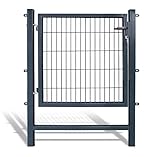 Gartentore Easy mit 100 cm Breite - Farbe und Höhe wählbar (Besonderheit :...